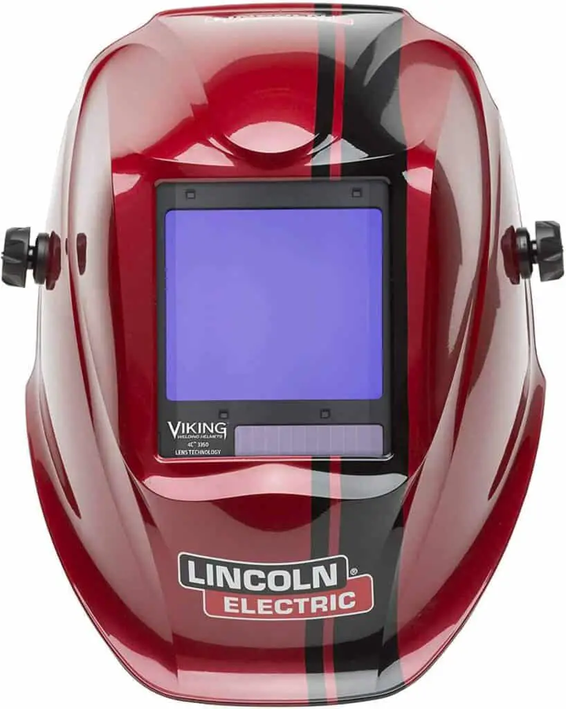 Miller T94i Welding Helmet Reviews And Guides For Beginners % Lincoln Electric VIKING 3350 red