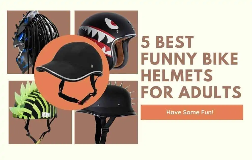 Funny bike helmets for adults